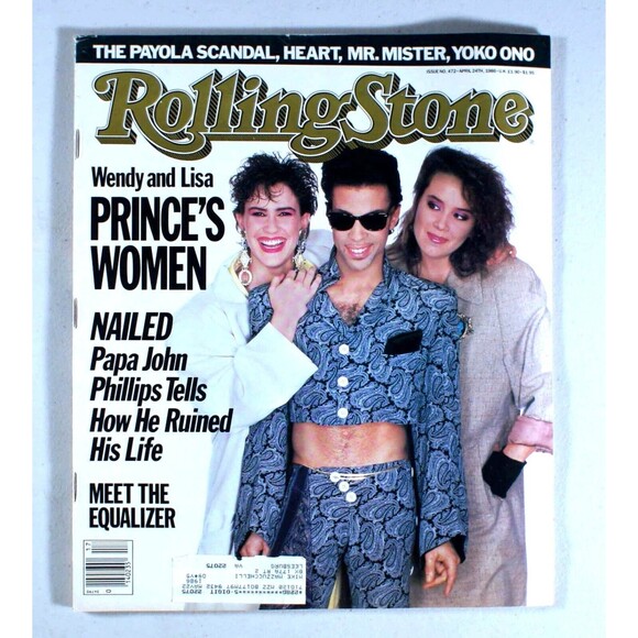 Rolling Stone Magazine No.472 • Prince's Women • April 1986 • The Payola Scandal - Picture 1 of 7